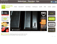 Tablet Screenshot of forgechurch.com
